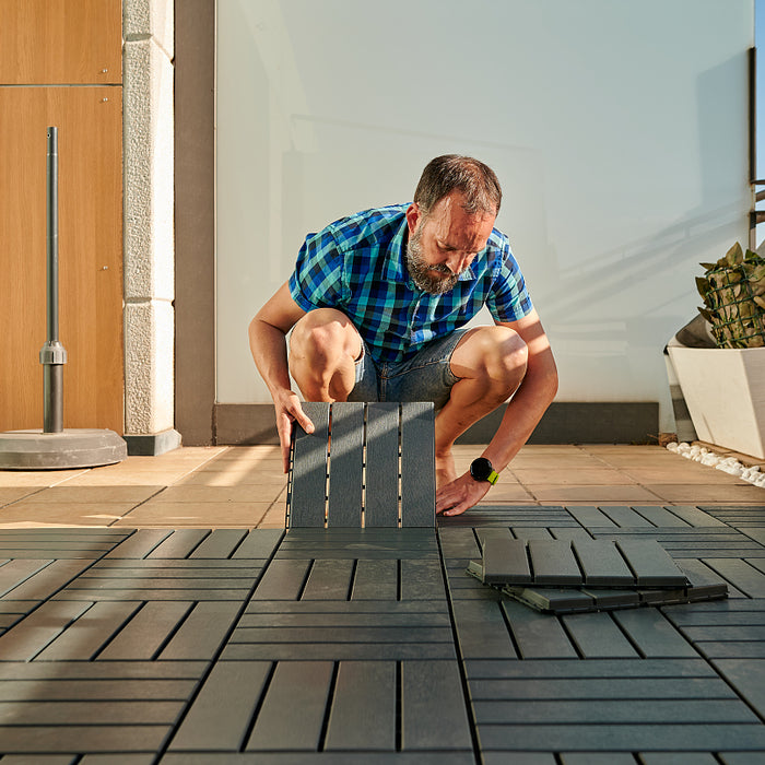 Transform Your Space with Interlocking Wood Tiles: A DIY Adventure!