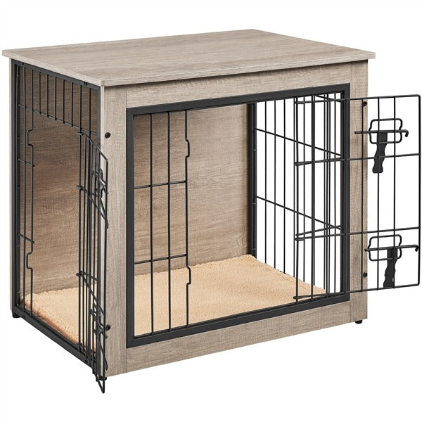 Yaheetech 27.5''/38'' Dog Crate Furniture with Cushion