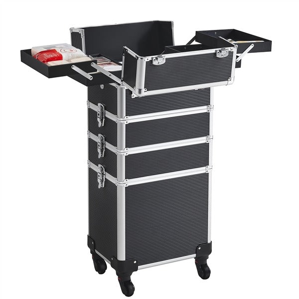 Yaheetech Professional Makeup Train Case 5 in 1