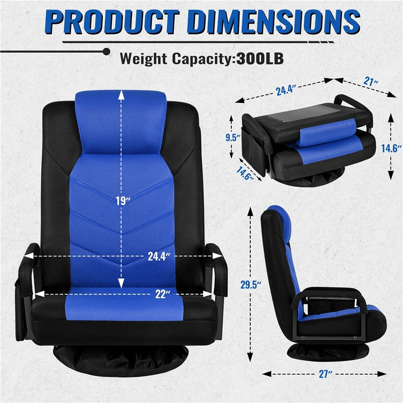 Yaheetech Floor Gaming Chair