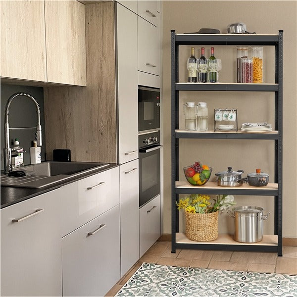 Yaheetech Storage Shelves, 5 Tier (35.5 W× 12 D × 71 H Inches)