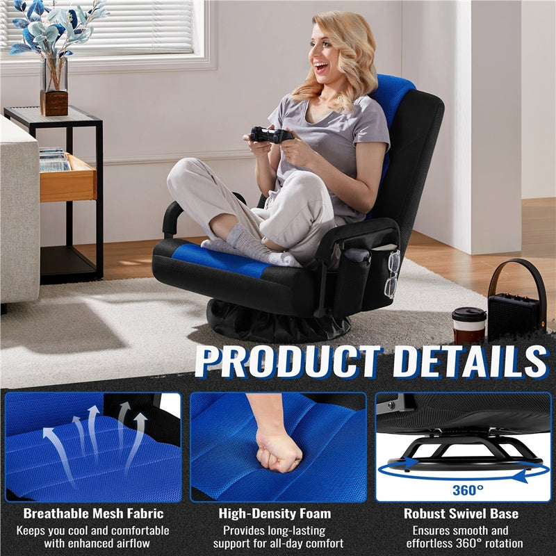 Yaheetech Floor Gaming Chair