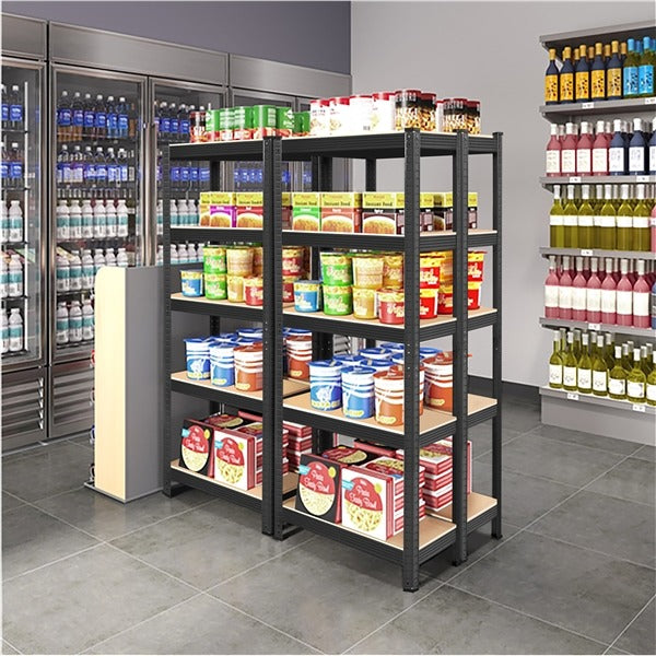 Yaheetech Storage Shelves, 5 Tier (35.5 W× 12 D × 71 H Inches)