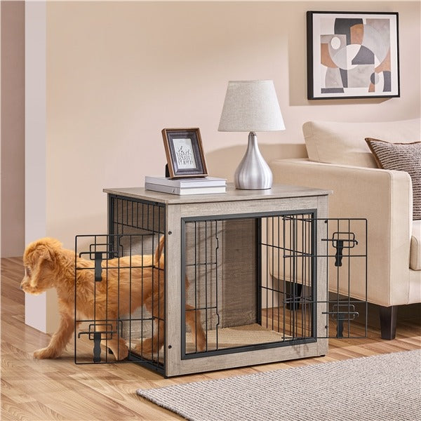 Yaheetech 27.5''/38'' Dog Crate Furniture with Cushion