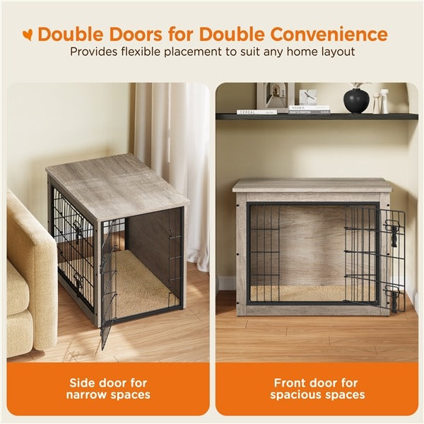 Yaheetech 32''/40'' Dog Crate Furniture
