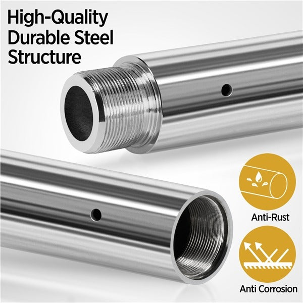 Yaheetech Portable 45mm Spinning Static Dancing Pole