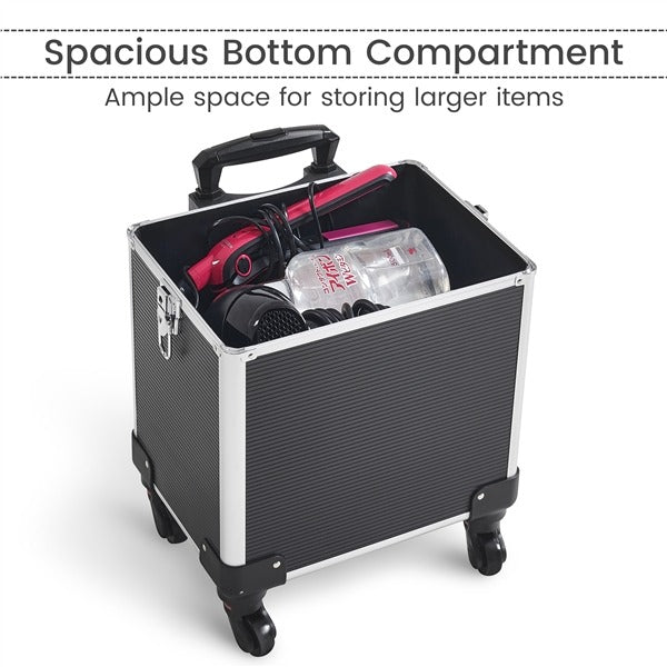 Yaheetech Professional Makeup Train Case 5 in 1