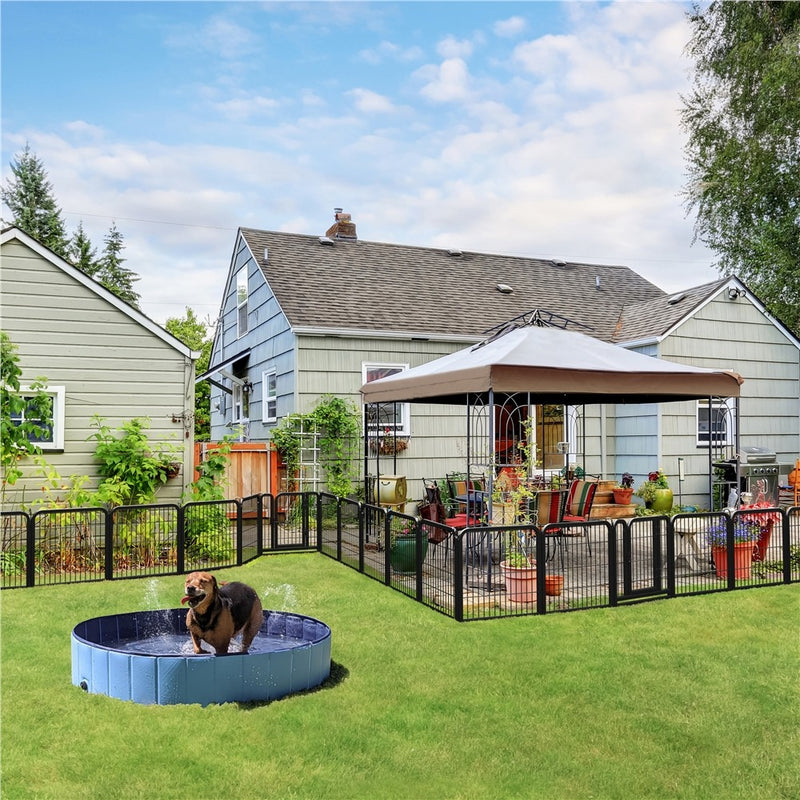 Yaheetech Dog Playpen Outdoor, 24 inch 16/12 Panels