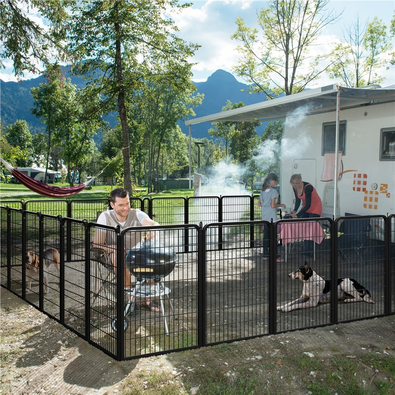 Yaheetech 39.5″ Tall, 8 Panels Dog Playpen