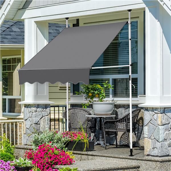 Yaheetech Manual Retractable Awning