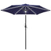 led offset patio umbrella