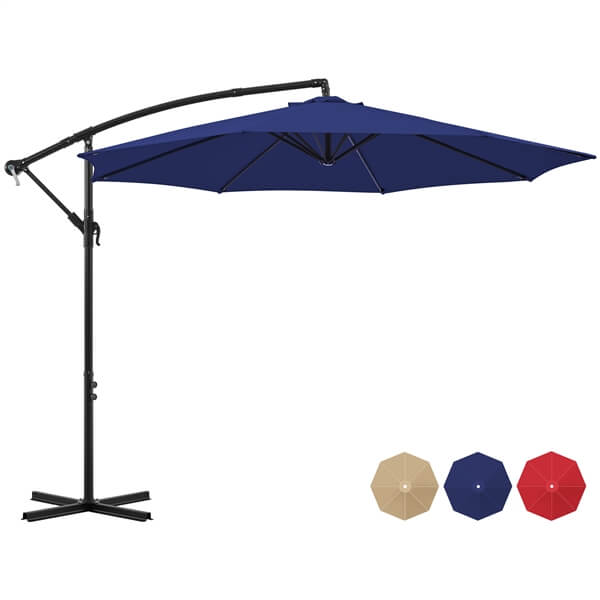 solar cantilever patio umbrella