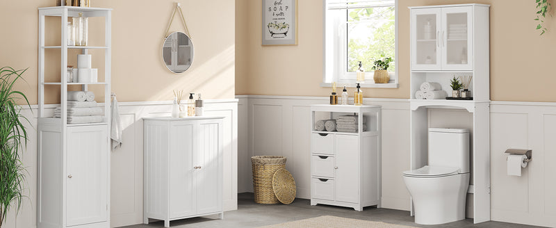 Yaheetech Over The Toilet Storage Cabinet