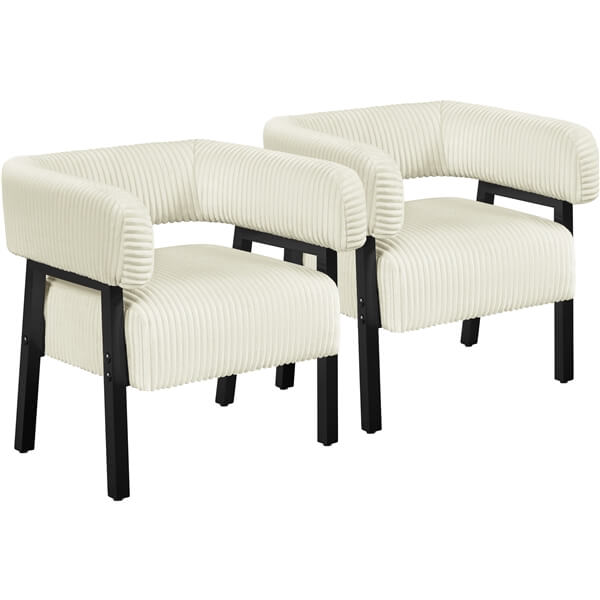 Yaheetech Accent Chair with Pocket Coiled Seat