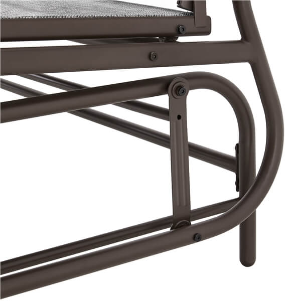 Yaheetech 2-Seat Outdoor Glider with Center Table