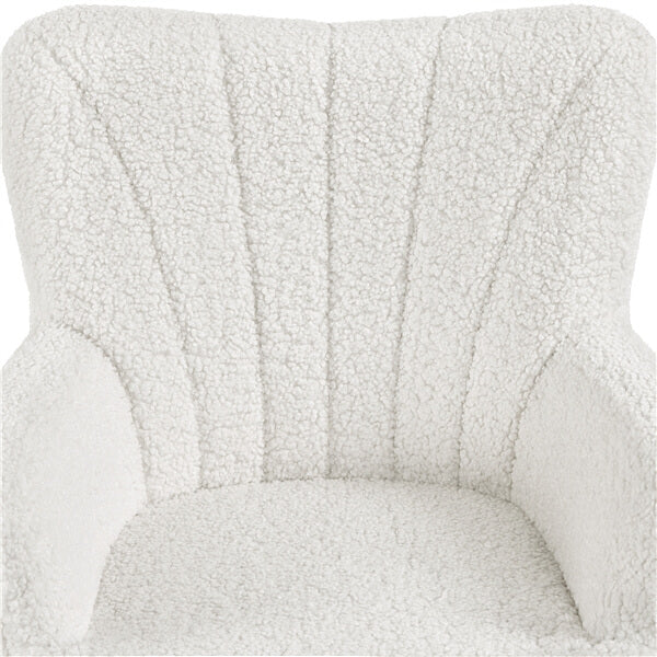 Yaheetech Boucle Accent Chair