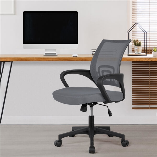 Yaheetech Mid-Back Mesh Office Chair