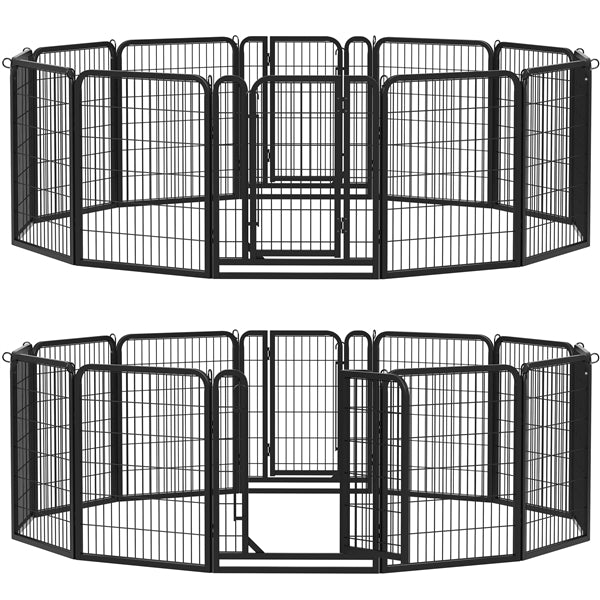 Yaheetech Dog Playpen Outdoor, 32 inch 8/12 Panels