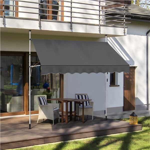 Yaheetech Manual Retractable Awning