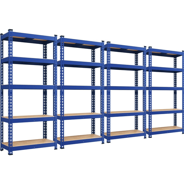 Yaheetech Storage Shelves, 5 Tier (27.5 W x 12 D x 60 H Inches)