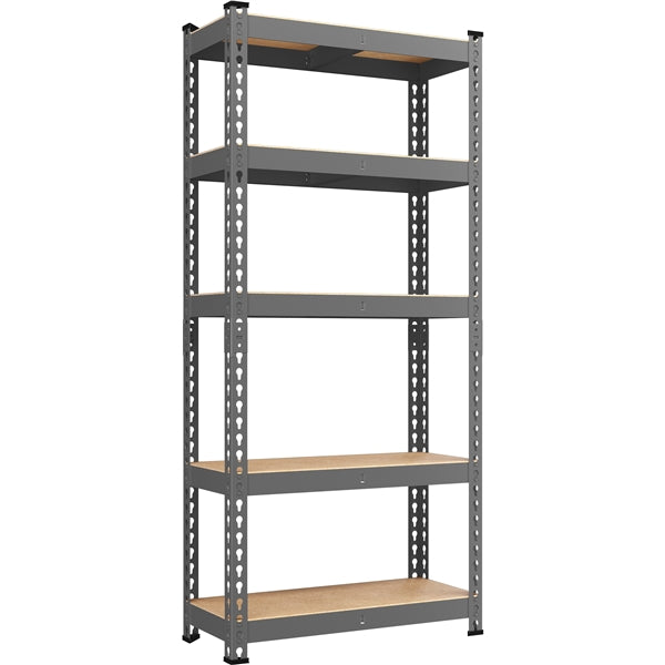 Yaheetech Storage Shelves, 5 Tier (27.5 W x 12 D x 60 H Inches)