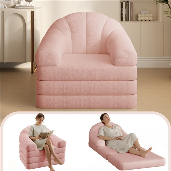 Yaheetech 2-in-1 Folding Sofa Bed