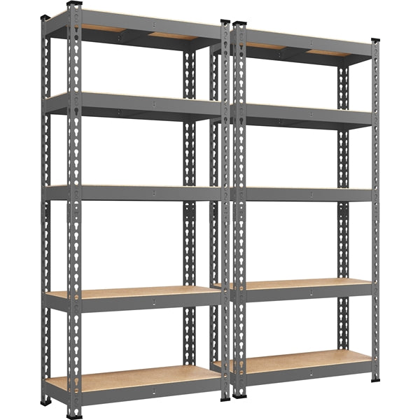 Yaheetech Storage Shelves, 5 Tier (27.5 W x 12 D x 60 H Inches)