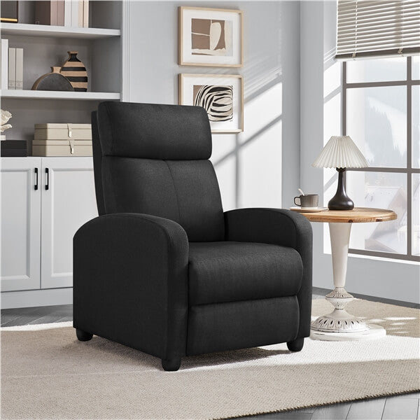 Yaheetech Modern Fabric Recliner Chair