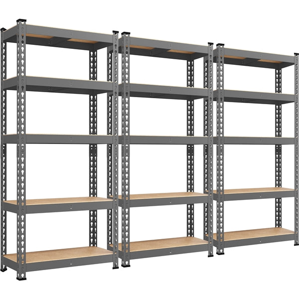 Yaheetech Storage Shelves, 5 Tier (27.5 W x 12 D x 60 H Inches)