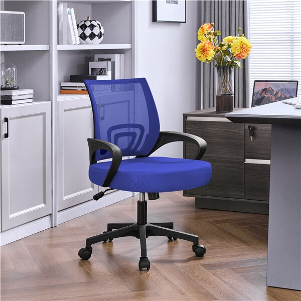 Yaheetech Mid-Back Mesh Office Chair