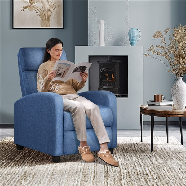 Yaheetech Modern Fabric Recliner Chair