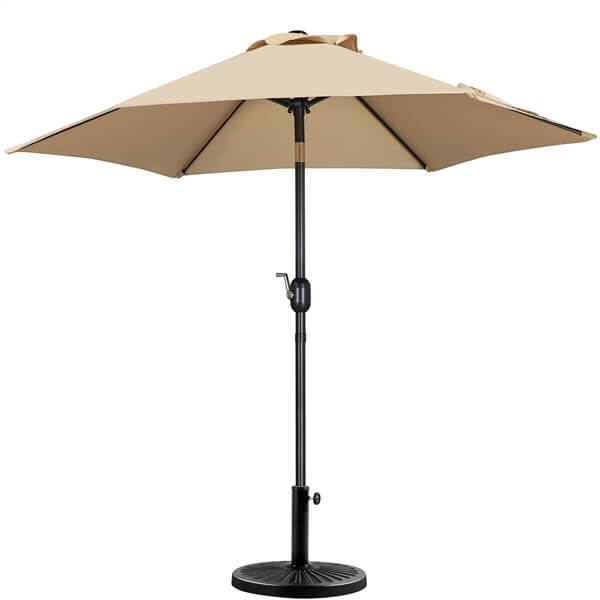 Yaheetech Patio Umbrella with Base Included