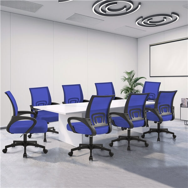 Yaheetech Mid-Back Mesh Office Chair