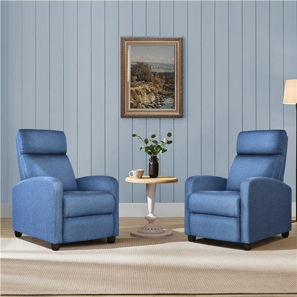 Yaheetech Modern Fabric Recliner Chair