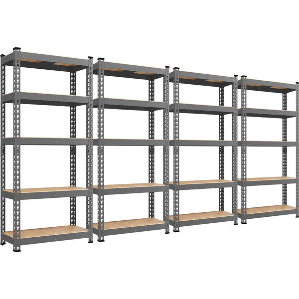 Yaheetech Storage Shelves, 5 Tier (27.5 W x 12 D x 60 H Inches)