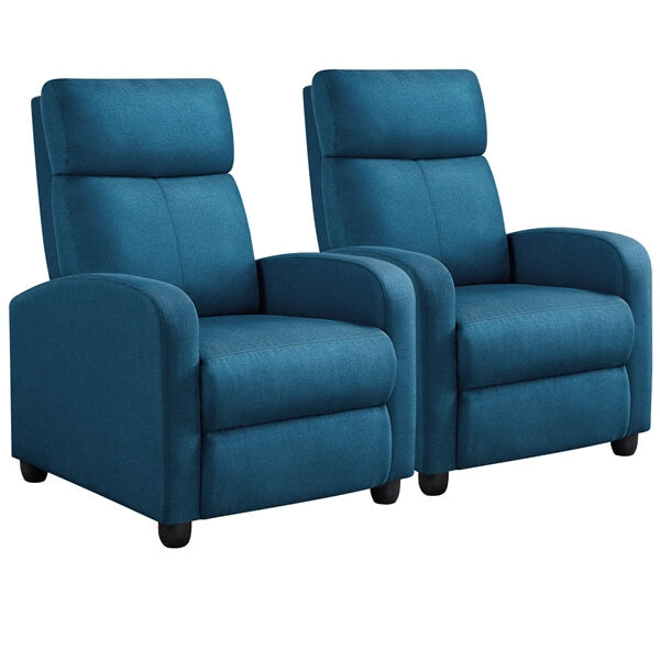 Yaheetech Modern Fabric Recliner Chair