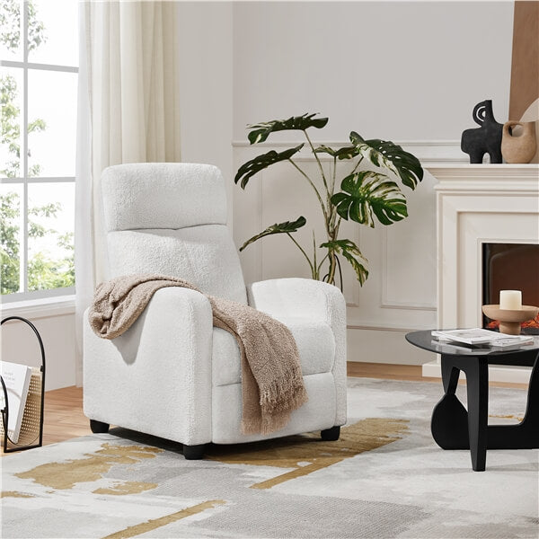 Yaheetech Fabric Pushback Recliner Chair