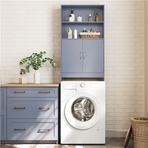 77″ Tall Over The Toilet Storage Cabinet