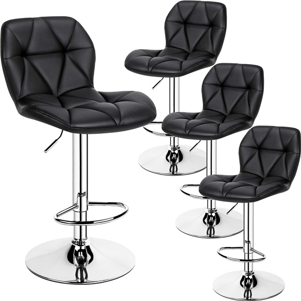 Yaheetech 24.6-32.5 Inch Adjustable Bar Chairs 2PCS