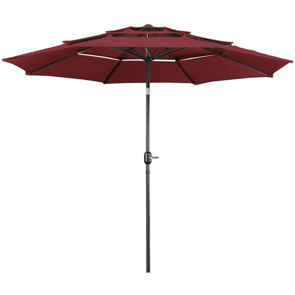 Yaheetech 3-Tier 10ft Patio Parasol