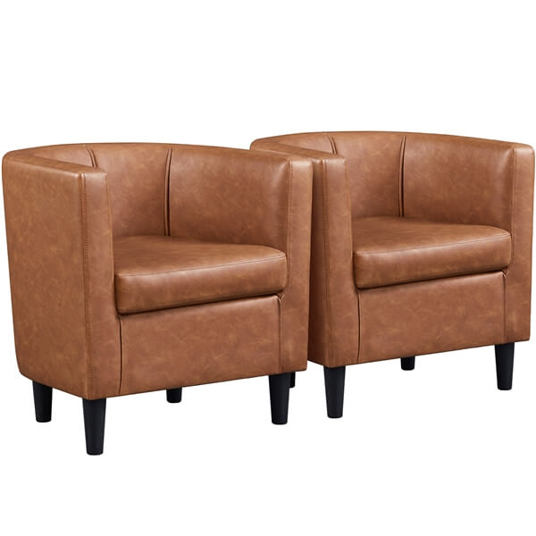Yaheetech  Barrel-shaped Chair