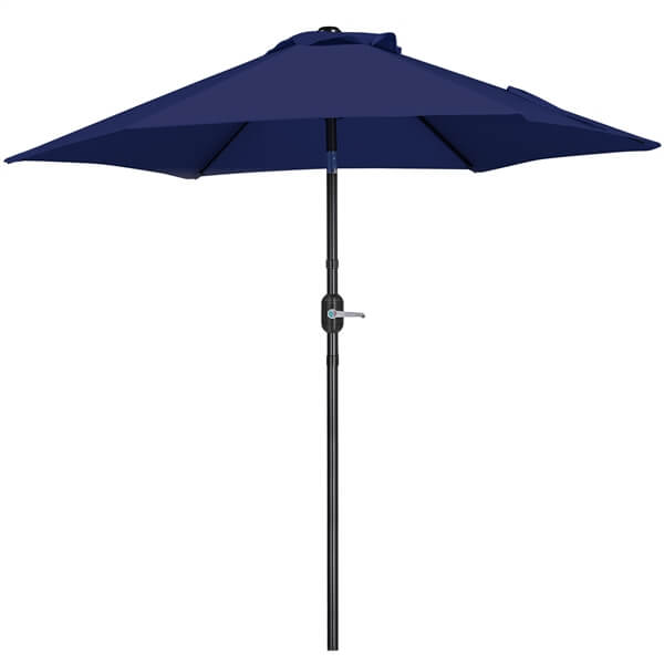Yaheetech Patio Umbrella, 7.5FT Outdoor Table Market Umbrella
