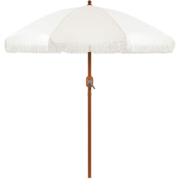 9ft Eight-Rib Holiday Style Patio Umbrella