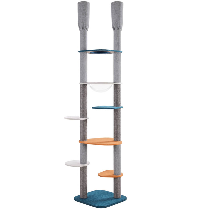 Yaheetech 8-8.6FT Floor-to-Ceiling Cat Tree