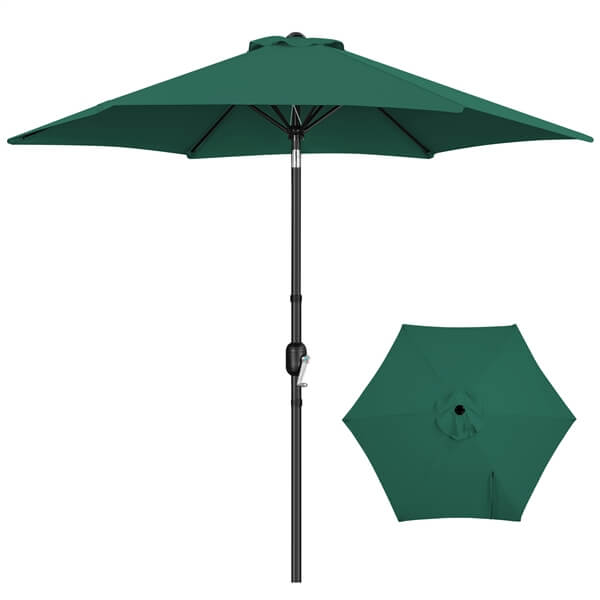 Yaheetech 9FT Patio Umbrella Outdoor with Heavy Duty Base