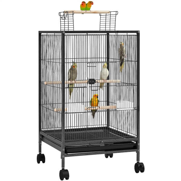 Yaheetech 35 inch Wrought Iron Bird Cage
