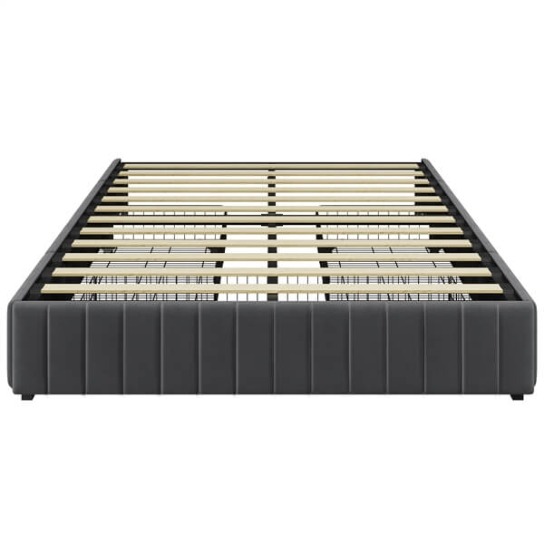 Yaheetech Upholstered Bed with Underbed 3 Storage Drawers