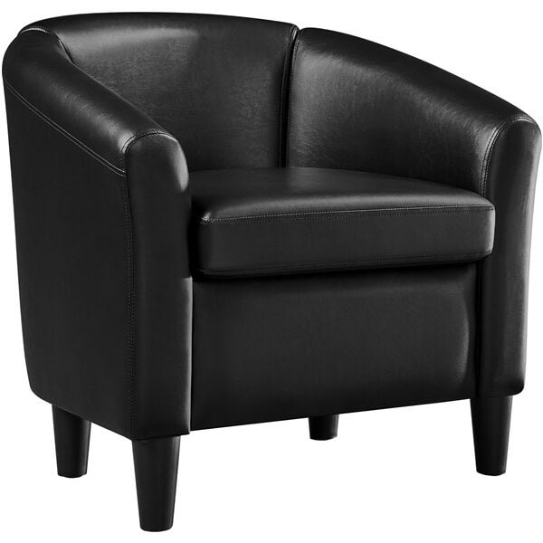Yaheetech Upholstered Barrel Chair