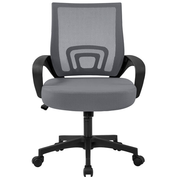 Yaheetech Mid-Back Mesh Office Chair