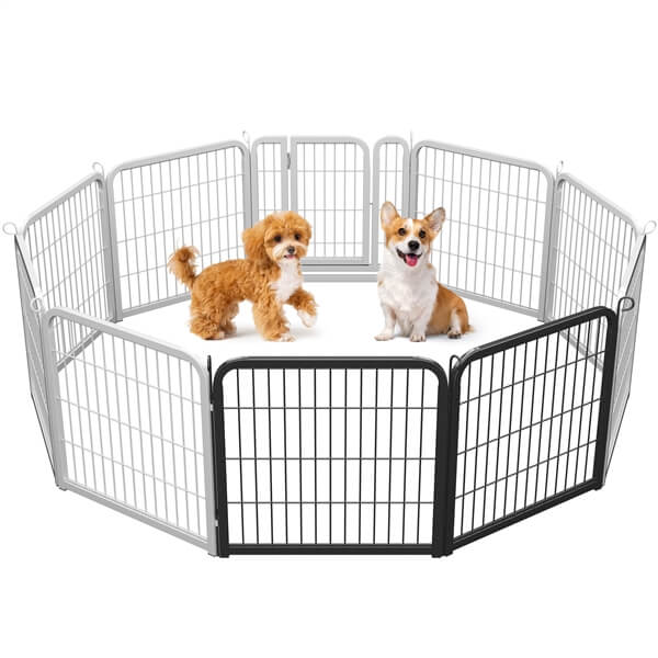 Yaheetech 31.5″ Tall 2 Panels Dog Playpen